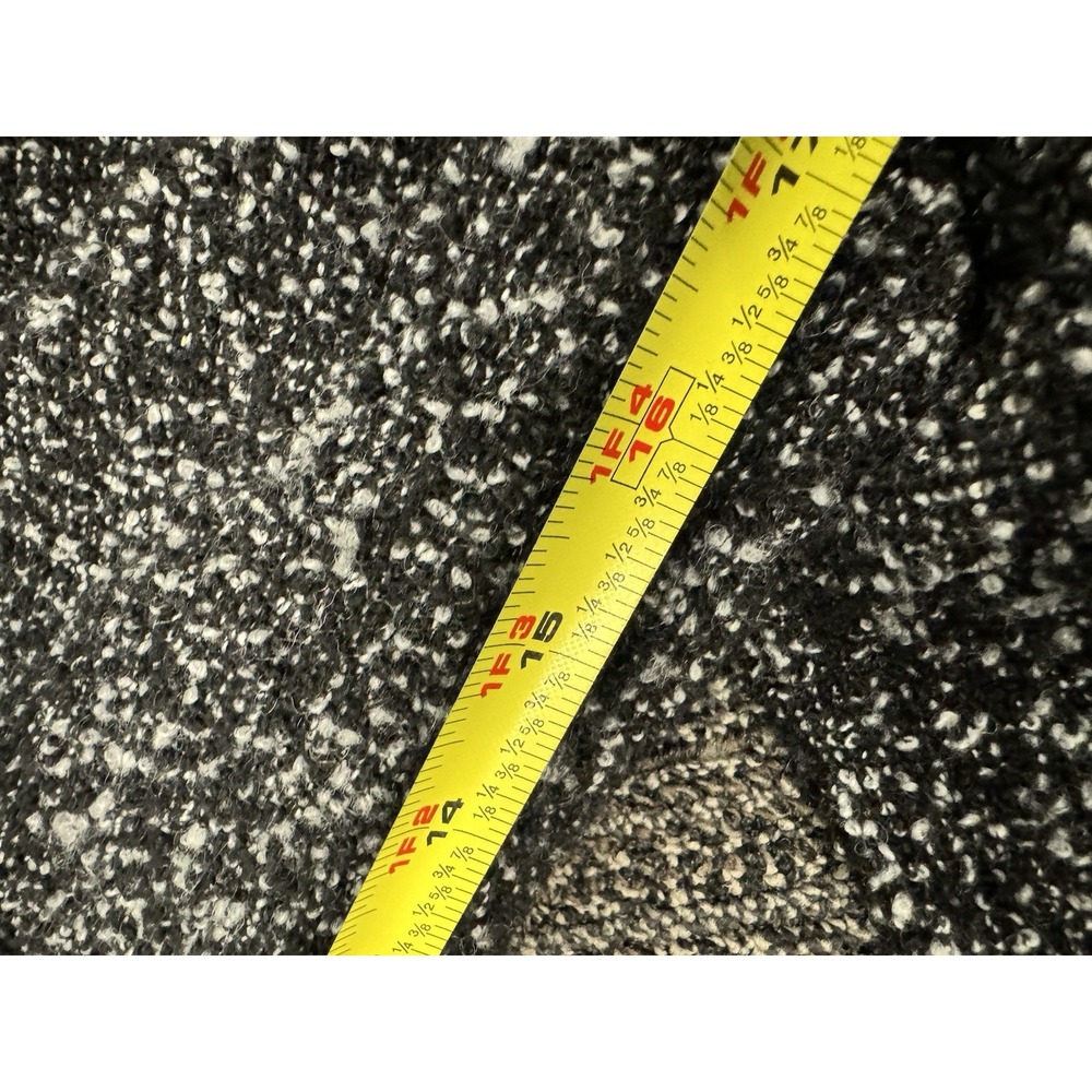 SportMax Mara Weekend Minimalist‎ Gray Tweed Wool Suit Blazer Small - Picture 8 of 9